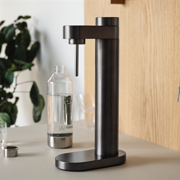 Stelton Soda Carbonating Machine - Black Metallic